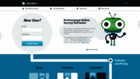 What Esurveyspro.com website looked like in 2023 (1 year ago)