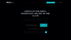 What Email-checker.info website looked like in 2023 (1 year ago)