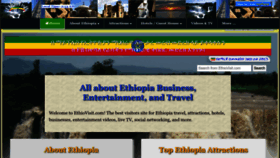What Ethiovisit.com website looked like in 2023 (1 year ago)