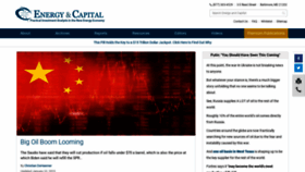 What Energyandcapital.com website looked like in 2023 (1 year ago)