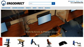 What Ergodirect.com website looked like in 2023 (1 year ago)