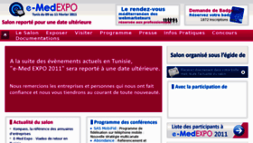What E-medexpo.com website looked like in 2011 (13 years ago)