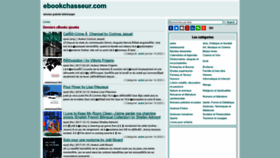 What Ebookchasseur.com website looked like in 2023 (1 year ago)