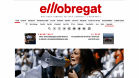 What Elllobregat.com website looked like in 2023 (1 year ago)