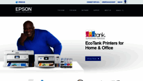 What Epson.com website looked like in 2023 (1 year ago)