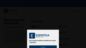 What Expatica.com website looked like in 2023 (1 year ago)
