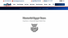 What Egypttoursportal.com website looked like in 2023 (2 years ago)