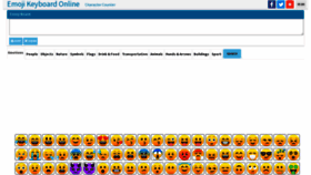 What Emojikeyboard.org website looked like in 2023 (1 year ago)