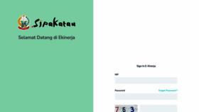 What Ekinerja.sulselprov.go.id website looked like in 2023 (1 year ago)