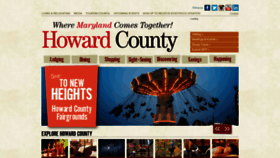 What Explorehoward.com website looked like in 2023 (1 year ago)