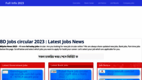 What Ejobscircular.com website looked like in 2023 (1 year ago)