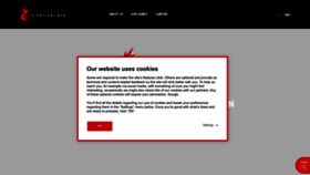 What En.cdprojektred.com website looked like in 2023 (2 years ago)