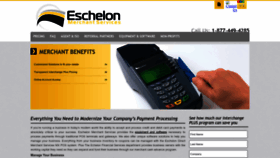 What Eschelonms.com website looked like in 2023 (1 year ago)