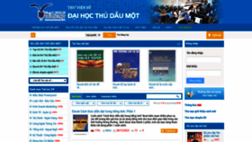 What Elib.tdmu.edu.vn website looked like in 2023 (1 year ago)