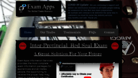 What Examapps.com website looked like in 2023 (1 year ago)