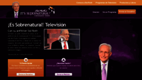 What Essobrenatural.com website looked like in 2023 (1 year ago)