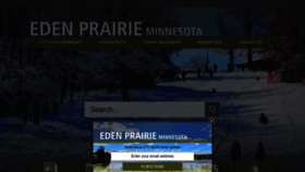What Edenprairie.org website looked like in 2023 (1 year ago)