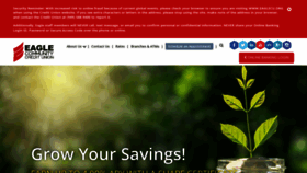 What Eaglecu.org website looked like in 2023 (3 years ago)