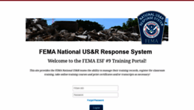 What Esf9training.org website looked like in 2023 (2 years ago)