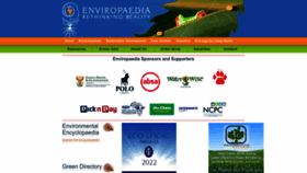 What Enviropaedia.com website looked like in 2023 (1 year ago)