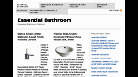 What Essentialbathroom.com website looked like in 2011 (13 years ago)