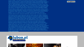 What E-lubon.pl website looked like in 2023 (1 year ago)