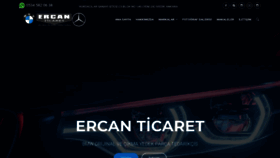 What Ercanticaretankara.com website looked like in 2023 (1 year ago)