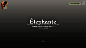 What Elephantela.com website looked like in 2023 (1 year ago)