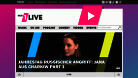 What Einslive.de website looked like in 2023 (1 year ago)