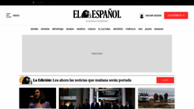 What Elespanol.com website looked like in 2023 (1 year ago)