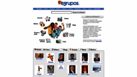 What Egrupos.net website looked like in 2023 (1 year ago)