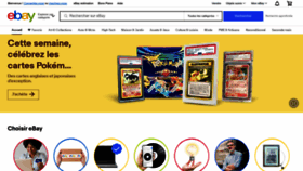 What Ebay.fr website looked like in 2023 (2 years ago)