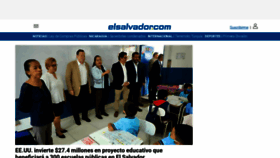 What Elsalvador.com website looked like in 2023 (1 year ago)
