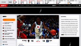 What Espncdn.com website looked like in 2023 (1 year ago)