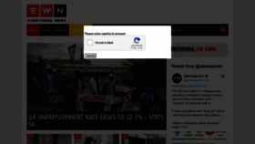 What Ewn.co.za website looked like in 2023 (2 years ago)