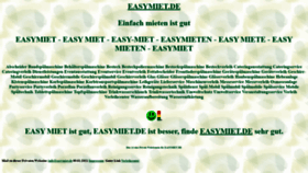 What Easymiet.de website looked like in 2023 (3 years ago)