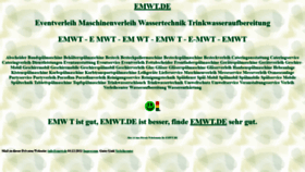 What Emwt.de website looked like in 2023 (1 year ago)