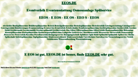 What Eeos.de website looked like in 2023 (1 year ago)