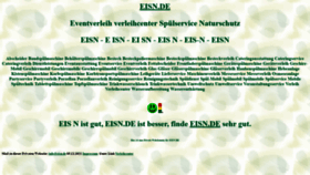 What Eisn.de website looked like in 2023 (1 year ago)