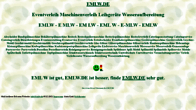 What Emlw.de website looked like in 2023 (2 years ago)