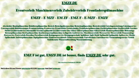 What Emzf.de website looked like in 2023 (2 years ago)