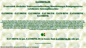 What Eatdrink.de website looked like in 2023 (2 years ago)
