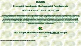 What Eump.de website looked like in 2023 (2 years ago)