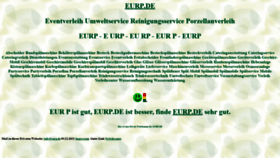 What Eurp.de website looked like in 2023 (1 year ago)