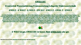 What Ewelt.eu website looked like in 2023 (2 years ago)