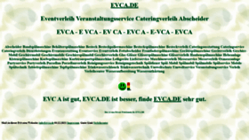What Evca.de website looked like in 2023 (2 years ago)