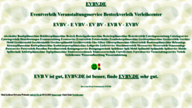What Evbv.de website looked like in 2023 (2 years ago)