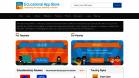 What Educationalappstore.com website looked like in 2023 (1 year ago)