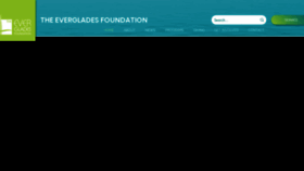 What Evergladesfoundation.org website looked like in 2023 (1 year ago)