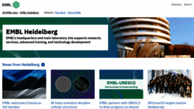 What Embl.de website looked like in 2023 (1 year ago)
